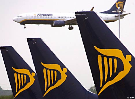 Ryanair — лучшая компания для путешествий по Европе