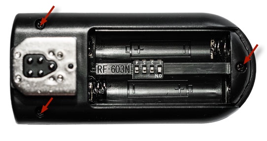 модификация rf-603 — разборка